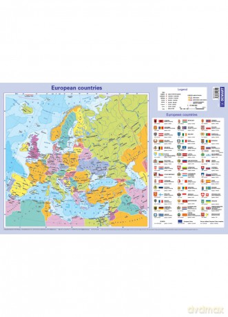 Podkładka na biurko Europa