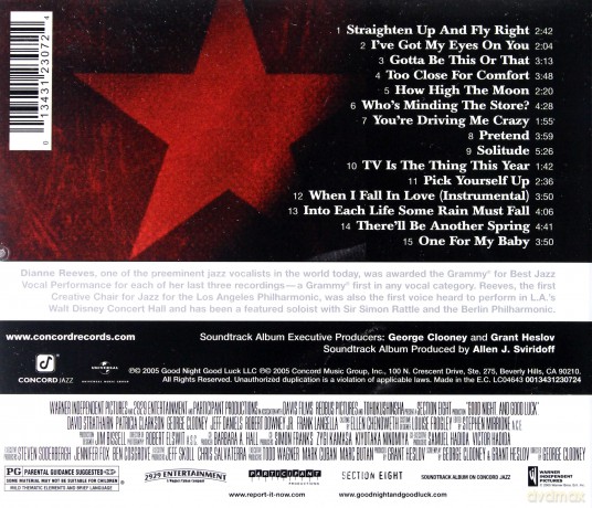 Good Night And Good Luck soundtrack (Dianne Reeves) [CD]