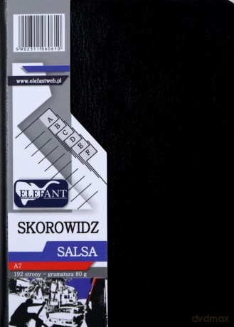 Skorowidz A7/96 Salsa czarny