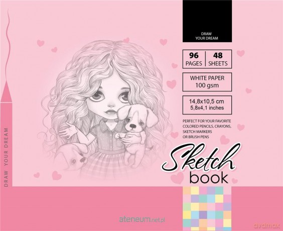 Szkicownik 148x105/96K 100g TW