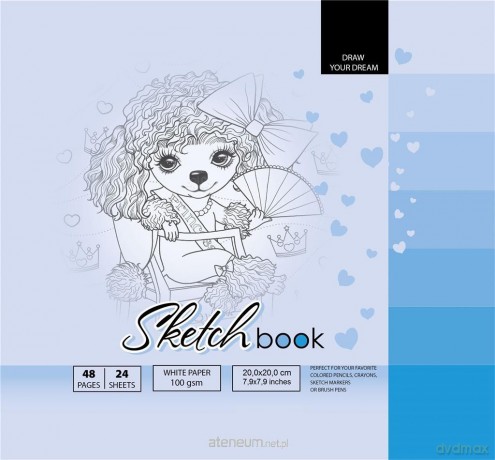 Szkicownik 200x200/48K 100g TW