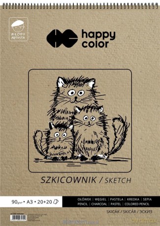 Szkicownik A3/40K Młody Artysta