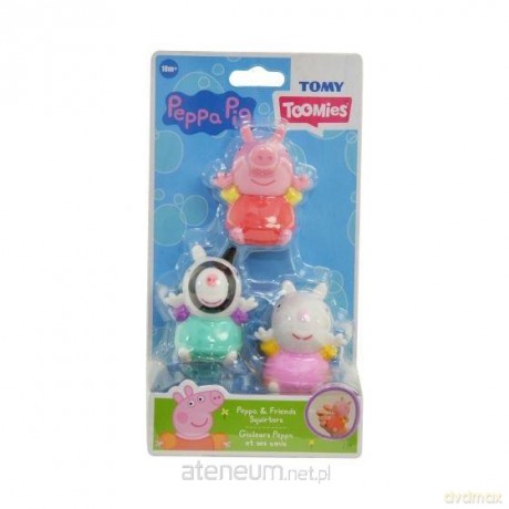 Świnka Peppa Figurki do wody 3szt.