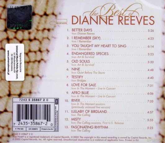 Dianne Reeves: Best Of [CD]