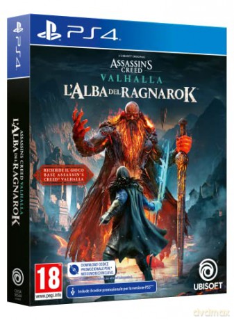 Assassin's Creed Valhalla L'Alba del Ragnarok - Code in Box (Add-On) [GRA PS4]
