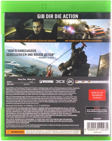 Battlefield Hardline [GRA XBOX ONE]