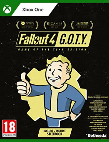 Bethesda Fallout 4 Edizione GOTY Steelbook Videogioco per Xbox One [GRA XBOX ONE]
