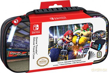 Bigben Custodia Mario Kart 8 Deluxe Bowser Switch - Ufficiale Nintendo