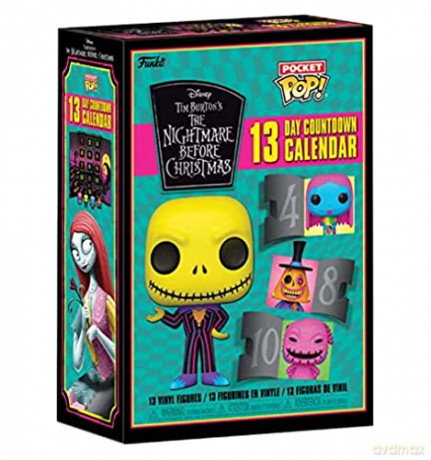 Calendario dell'Avvento di Natale Funko POP: The Night Before Christmas con 13 giorni di sorpresa POP tascabile dai colori vivaci! Figurine Giocattoli [FIGURKA]