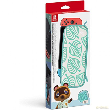 Custodia per il trasporto Animal Crossing Edition: New Horizons e proteggi schermo Nintendo Switch