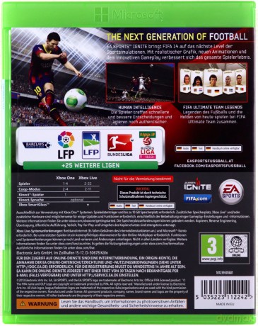 FIFA 14 [GRA XBOX ONE]