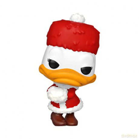 Funko 57746 POP Disney: Holiday 2021- Daisy Duck, Multicolore [FIGURKA]