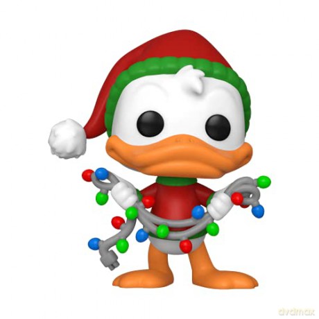 Funko 57747 POP Disney: Holiday 2021- Donald Duck, Multicolore [FIGURKA]