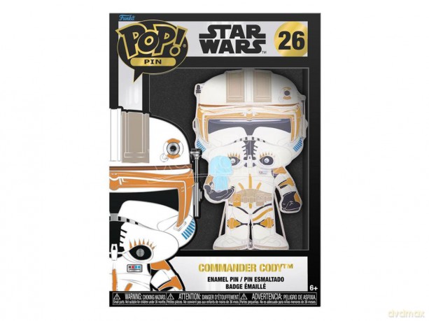 Funko Loungefly POP! Large Pop Pin - Star Wars: Commander Cody [FIGURKA]