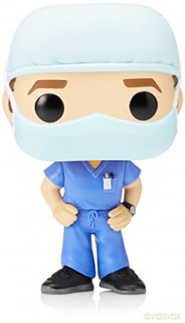 Funko POP Heroes: Front Line Worker - Male #1 Figura da Collezione, Multicolore, 54046 [FIGURKA]