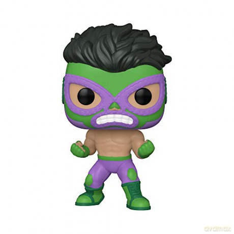Funko POP Marvel: Luchadores-Hulk Giocatollo, Multicolore, 53870 [FIGURKA]