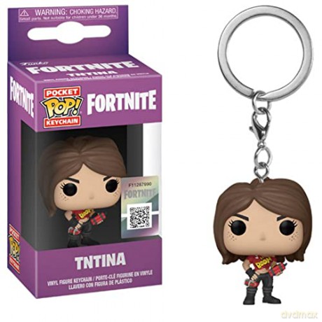 Funko POP Brelok: Fortnite - TNTina Giocatollo, Multicolore, 53750 [FIGURKA]