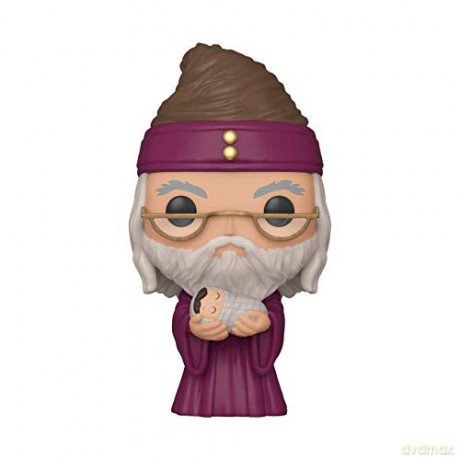 Funko- Pop Potter-Dumbledore w/Baby Harry Figura da Collezione, Multicolore, 48067 [FIGURKA]