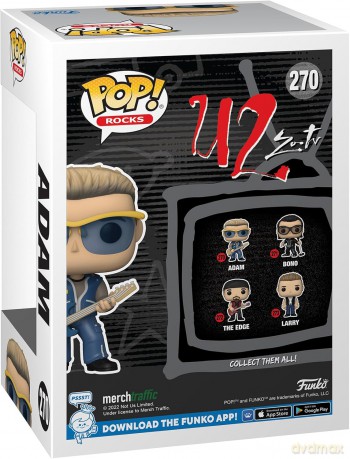 Funko POP Rocks: U2 - ZooTV - Adam [FIGURKA]
