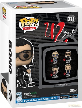 Funko POP Rocks: U2 - ZooTV - Bono [FIGURKA]