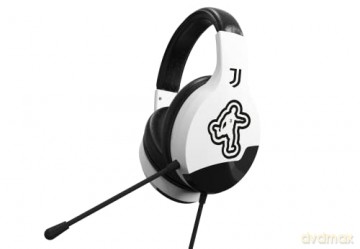 Juventus Cuffie da gioco con microfono, cuffie gaming PS4, PS5, XBOX, jack da 3,5 mm, cavo da 1,65m