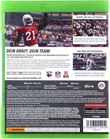 MADDEN NFL 16 [GRA XBOX ONE]