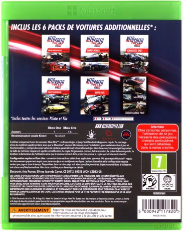Need For Speed Rivals - édition complete - [GRA XBOX ONE]