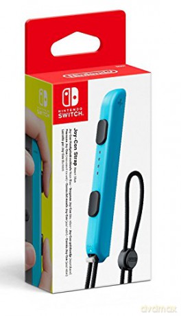 Nintendo Switch: Laccetto per Joy-Con, Blu Neon