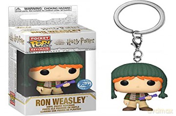 POP Keychain: Harry Potter Holiday- Ron (WMT) [FIGURKA]