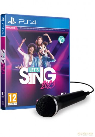 Ravenscourt Let's Sing 2023 Videogioco per PS4, Include 1 Microfono [GRA PS4]