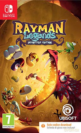 Rayman Legends Definitive Edition Code in Box Switch [GRA SWITCH]