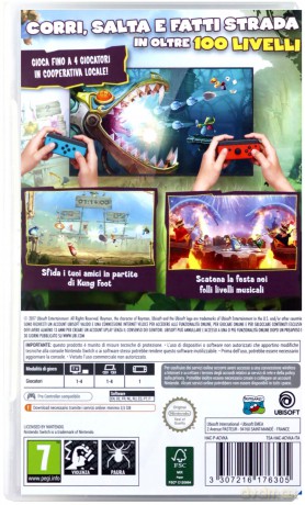 Rayman Legends Definitive Edition Code in Box Switch [GRA SWITCH]