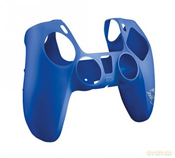 Trust Gaming GXT 748 Silicone Custodie Cover Pelle Antiscivolo per DualSense Controller, PS5 Blu