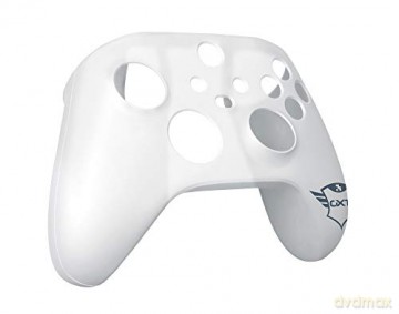 Trust Gaming GXT 749 Silicone Custodie Cover Pelle Antiscivolo per Xbox Controller, Xbox Series X, Xbox Series S, Xbox One (X) - Transparente