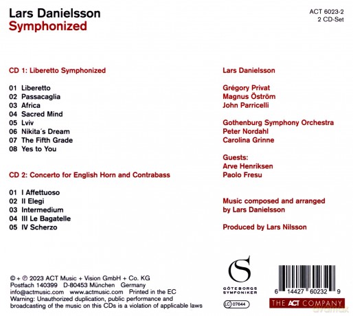 Lars Danielsson: Symphonized [CD]