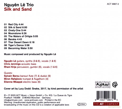 Nguyen Le Trio: Silk and Sand [CD]
