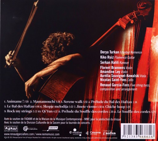 Renaud Garcia-Fons: Le Souffle Des Cordes - The Breath Of Strings [CD]