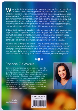 DIETA KETO. 28 dni na talerzu - Joanna Zielewska [KSIĄŻKA]