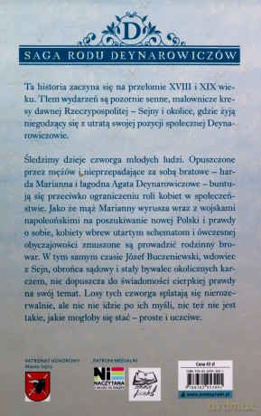 Jesień na Węgierskiej. Saga rodu Deynarowiczów (Tom 1) - Magdalena Niedźwiedzka [KSIĄŻKA]