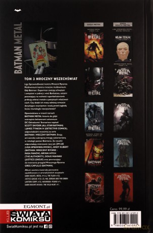 Mroczny wszechświat. Batman Metal (Tom 3) [KOMIKS]
