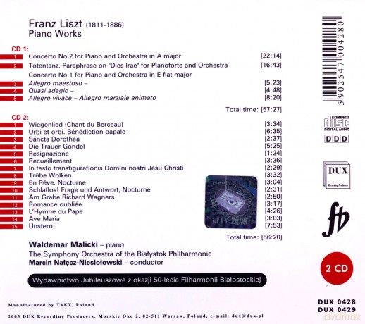 Waldemar Malicki: Piano Works [2CD]