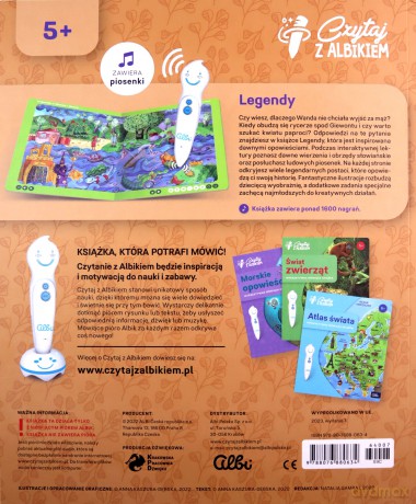 Czytaj z Albikiem Legendy [KSIĄŻKA]