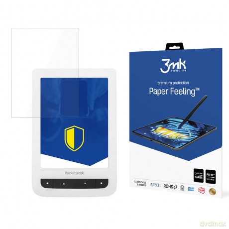 PocketBook Touch Lux 3 - 3mk Paper Feeling 8.3''