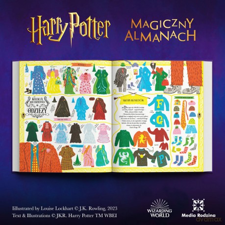 Magiczny Almanach. Kompendium wiedzy o siedmiu tomach serii Harry Potter! [KSIĄŻKA]