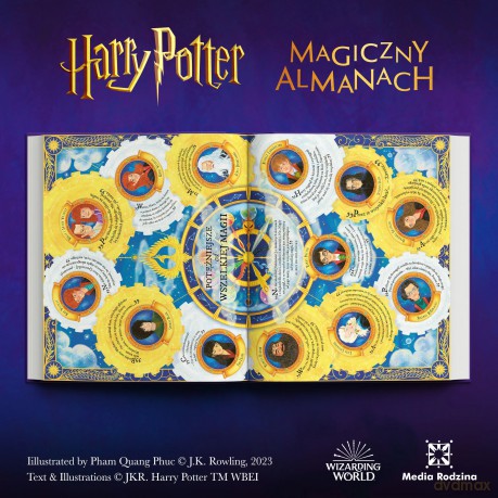 Magiczny Almanach. Kompendium wiedzy o siedmiu tomach serii Harry Potter! [KSIĄŻKA]