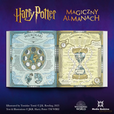 Magiczny Almanach. Kompendium wiedzy o siedmiu tomach serii Harry Potter! [KSIĄŻKA]