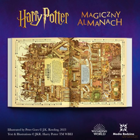 Magiczny Almanach. Kompendium wiedzy o siedmiu tomach serii Harry Potter! [KSIĄŻKA]