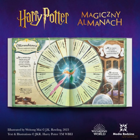 Magiczny Almanach. Kompendium wiedzy o siedmiu tomach serii Harry Potter! [KSIĄŻKA]