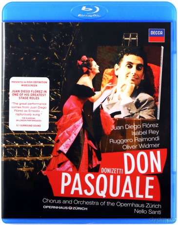Diego Juan Florez: Donizetti:Don Pasquale Blu-Ray [Blu-Ray]