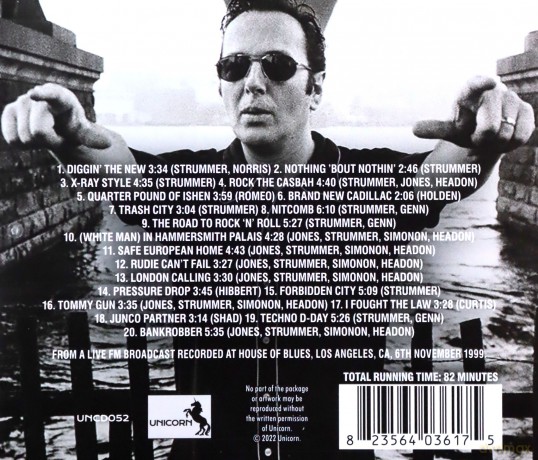 Joe Strummer: House Of Blues [CD]